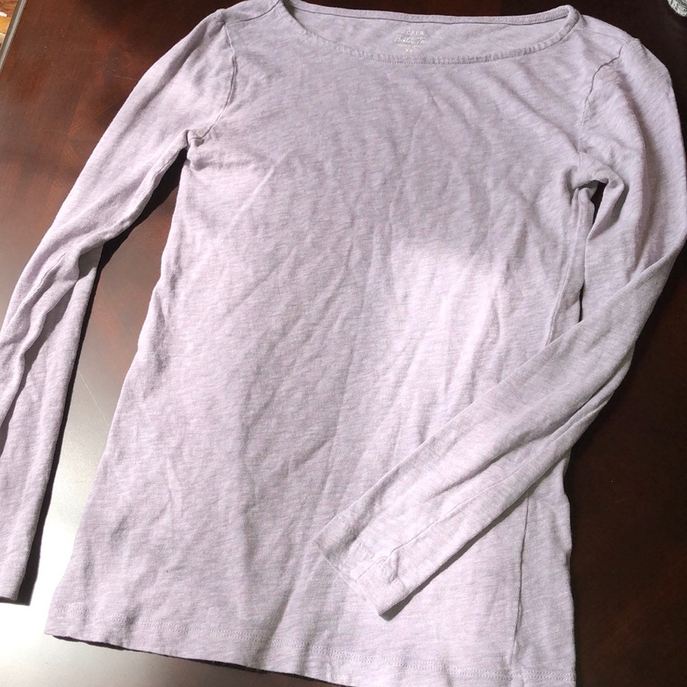 Mauve long sleeve tee